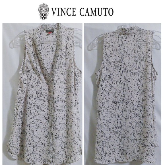 Vince Camuto Sleeveless Pullover Top - Picture 14 of 14